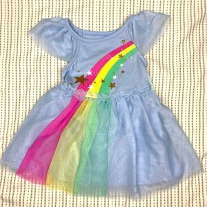 Cat and Jack rainbow 🌈 and 🌟 stars dress!